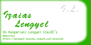 izaias lengyel business card